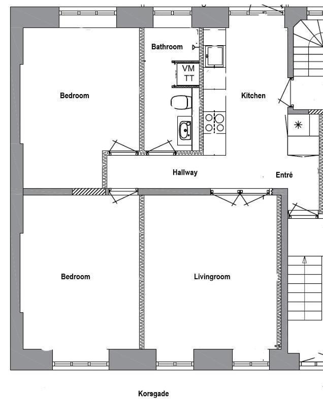 Korsgade Apartments Copenhagen Bilik gambar